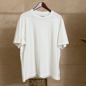 Abercrombie Premium Polished Tee, white, size M, NWT